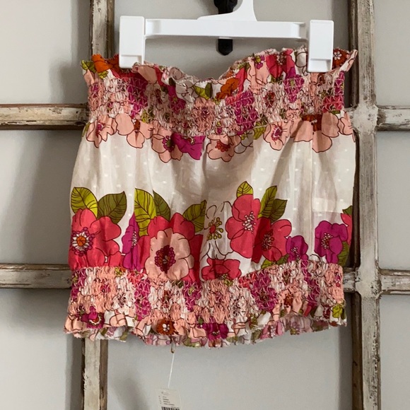 Anthropologie, Love the Label Pink Combo Tube Top - Picture 2 of 4